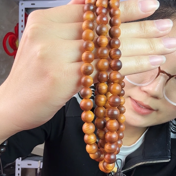 非洲紫檀（红花梨）崖柏0.8（108）微瑕