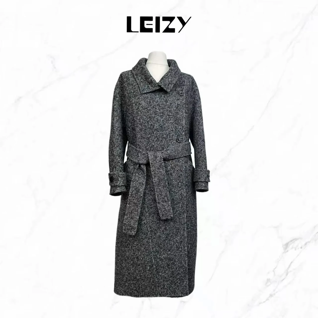 【LEIZY原创】"云石轨迹"-翻领大衣