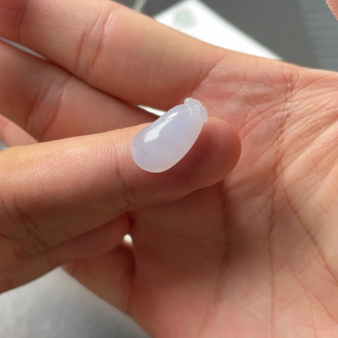 翡翠未镶嵌挂件天然缅甸翡翠福瓜