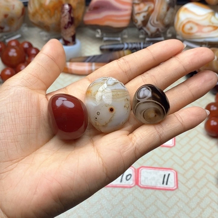 不***羊未镶嵌颈饰玛瑙/玉髓