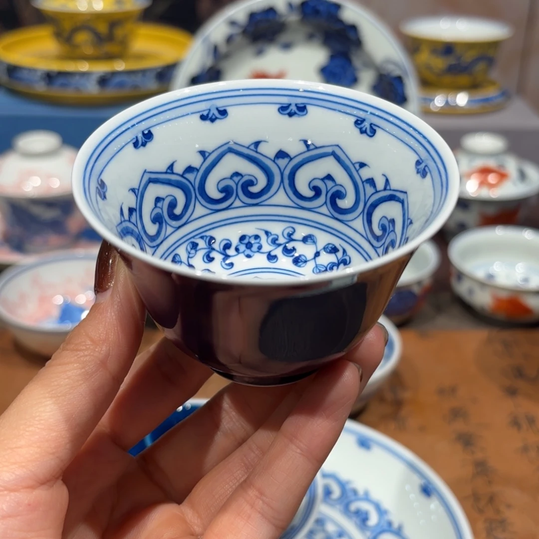 手工手绘陶瓷茶具