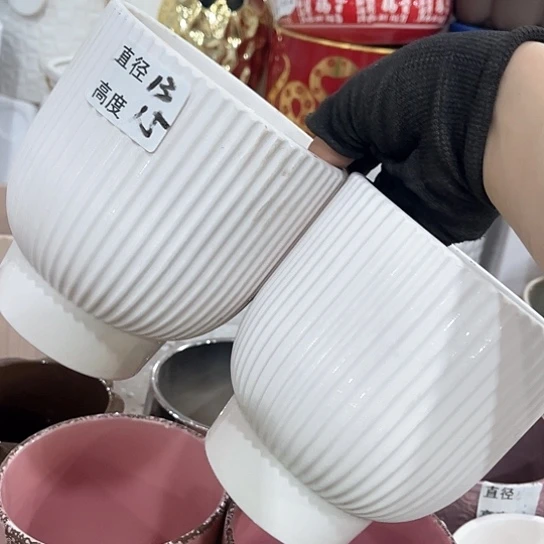 多肉绿植陶瓷花盆9.9包邮