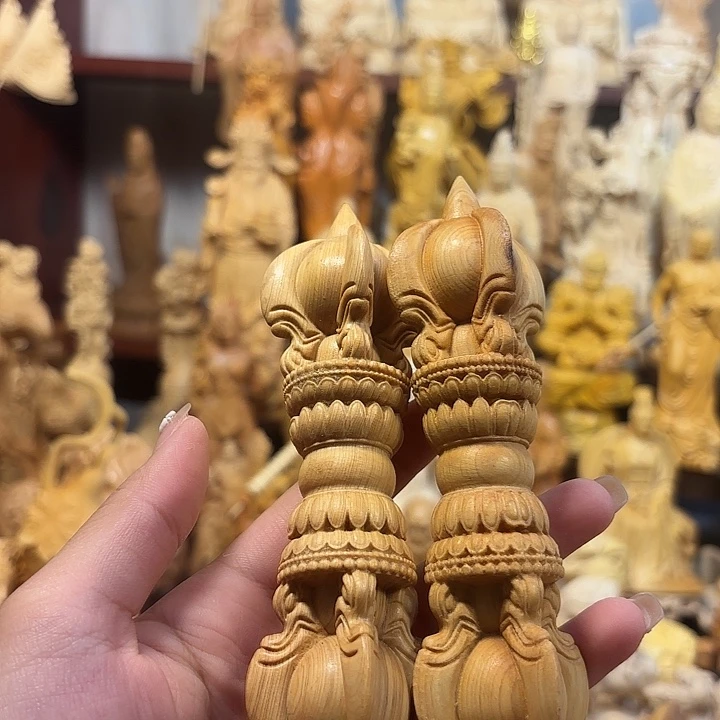 柏木（崖柏）崖柏瑕疵金刚杵