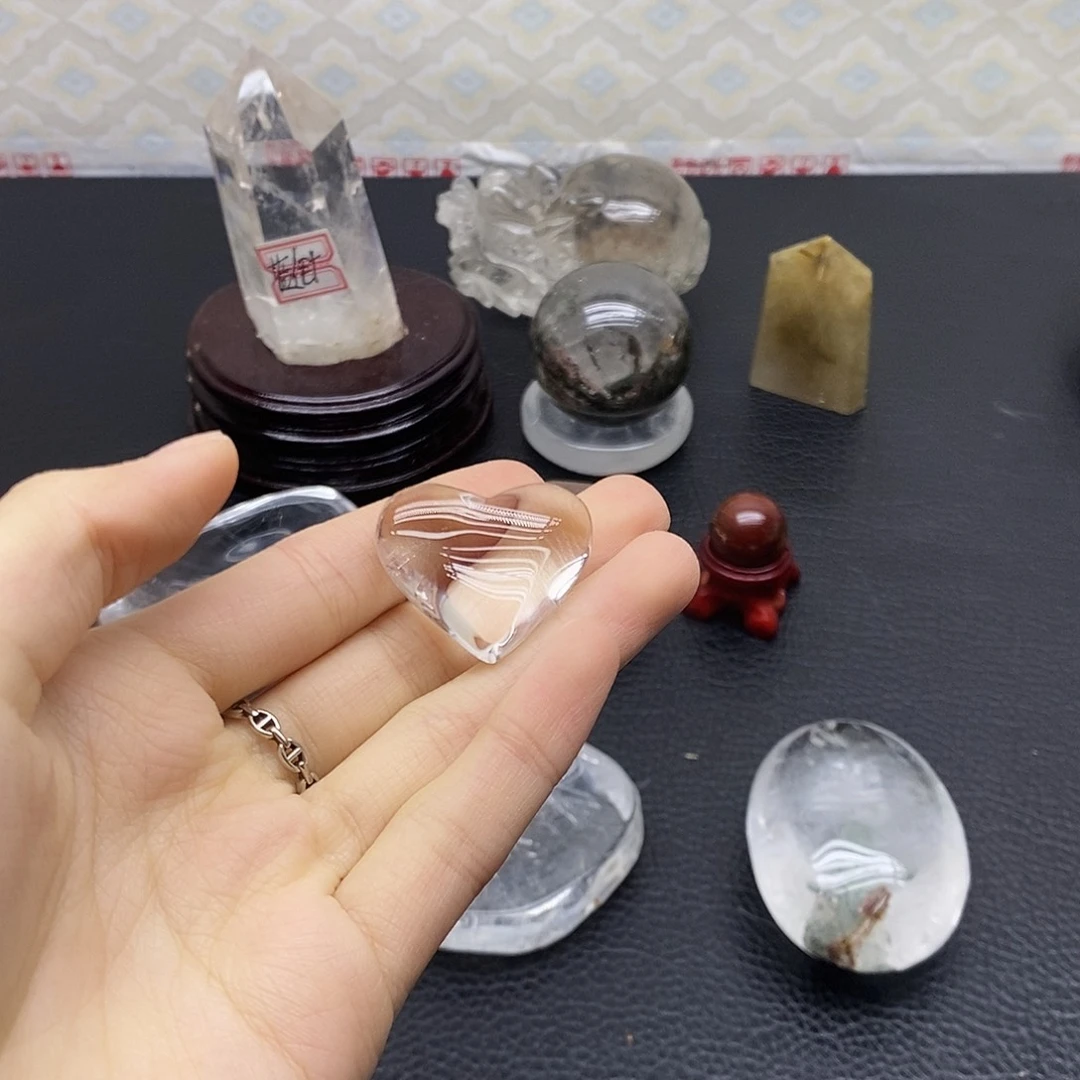 水晶珠宝半成品未镶嵌3水晶石