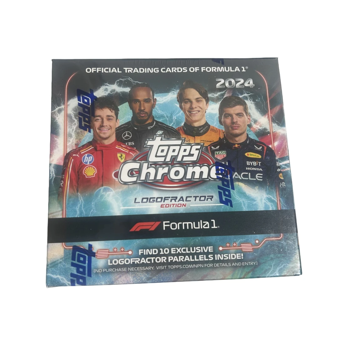 【拆盒】2024 Topps F1 Logo折 LOGOFRACTOR 球星卡 盲盒