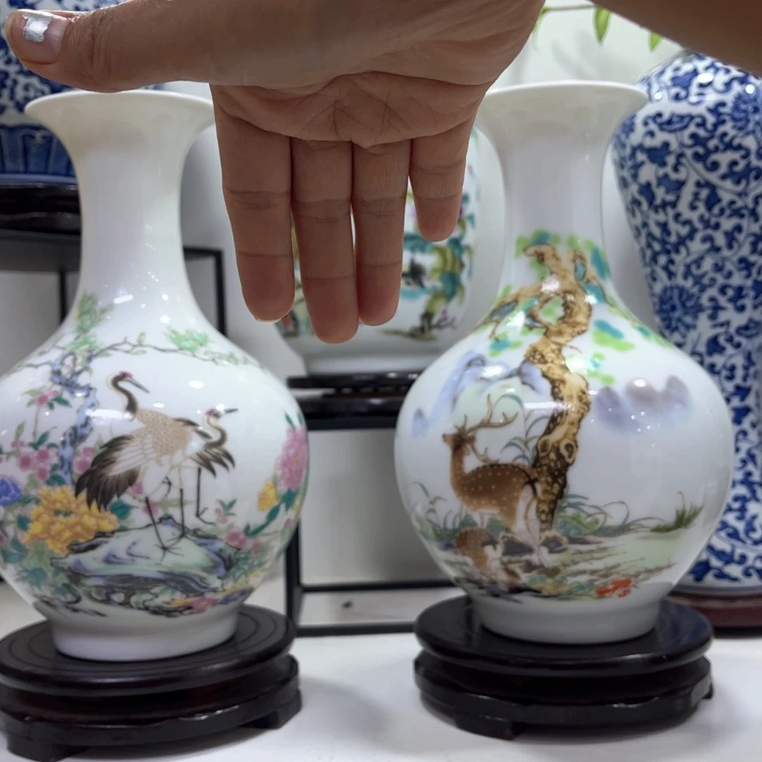 景德镇陶瓷花瓶摆件