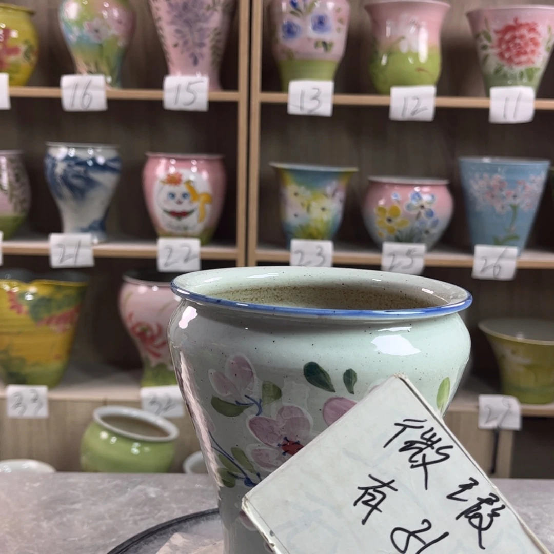 景德镇陶瓷花盆花盆