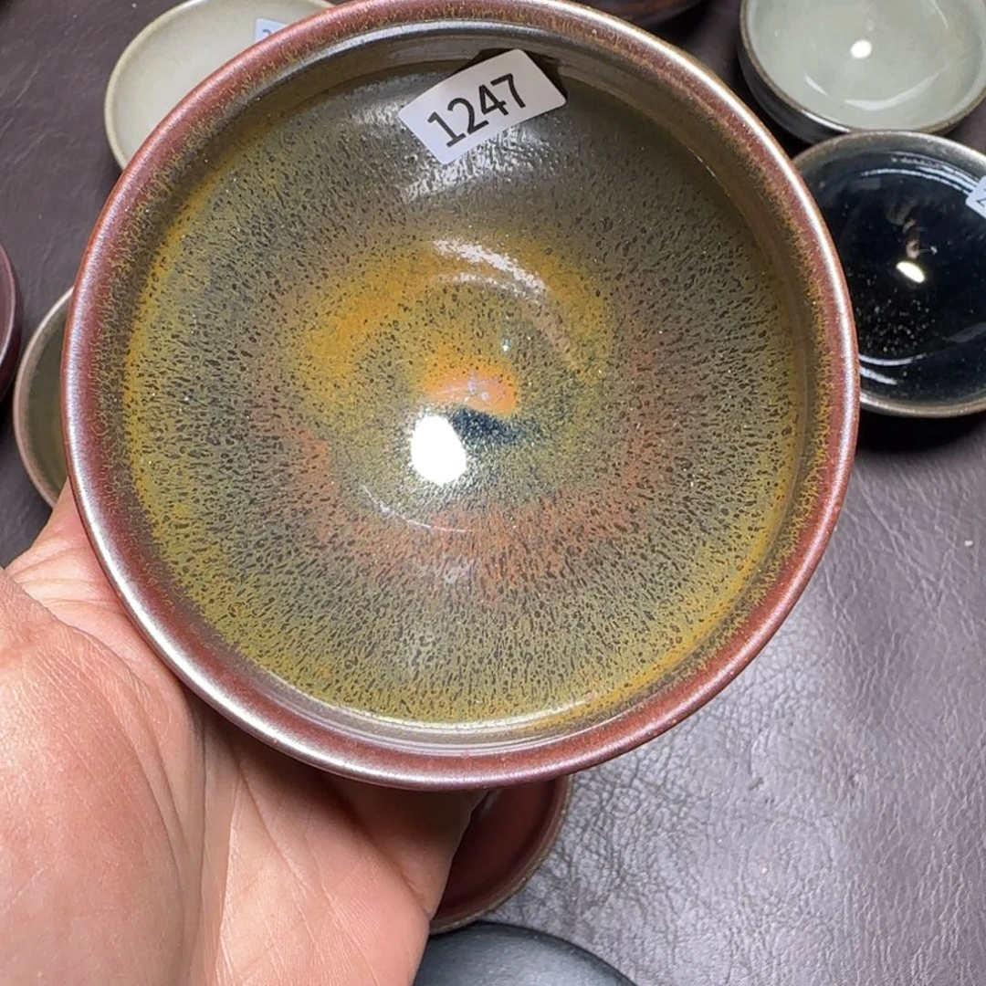 两***三茶盏柴烧建盏闪购链接1247