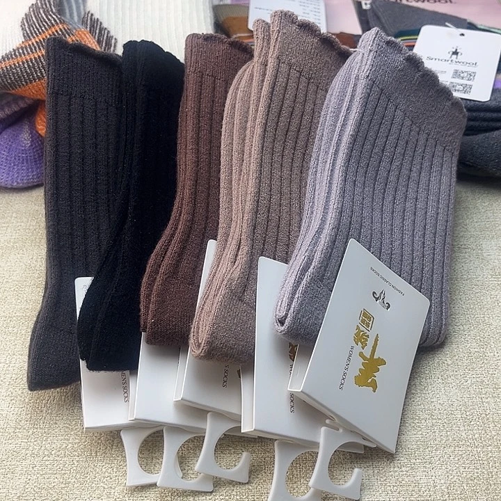 山羊毛棉五双羊绒袜