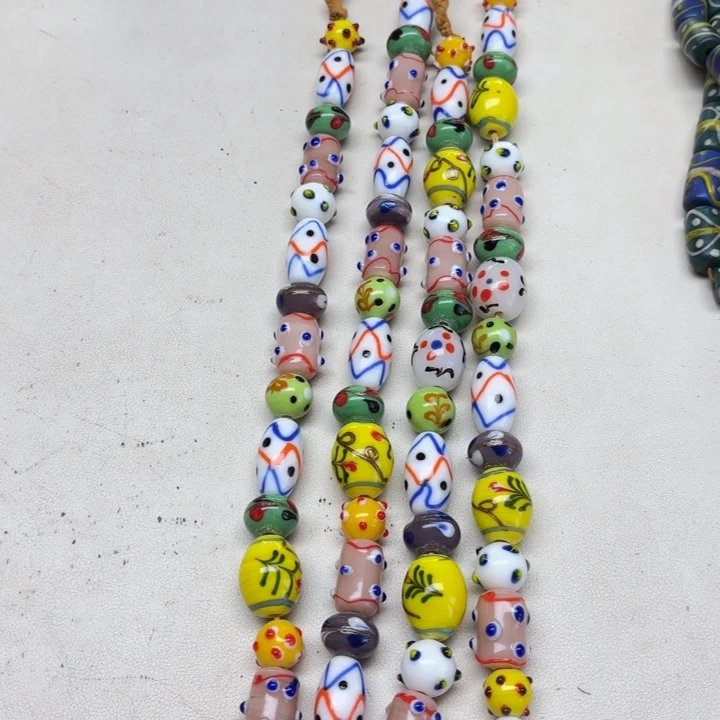 琉璃颈饰琉璃蜻蜓眼多宝