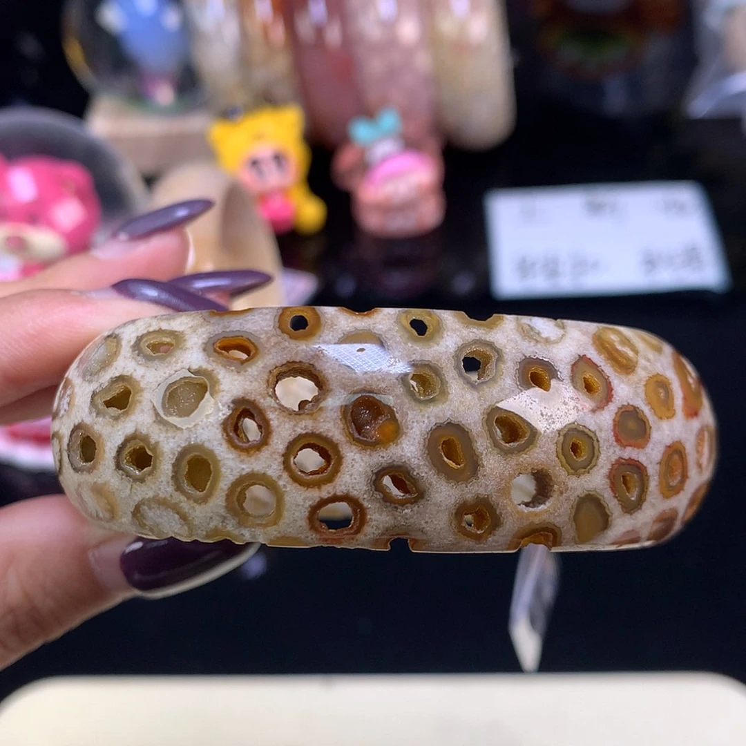 【闪购商品】颈饰未镶嵌硅化珊瑚（珊瑚玉）哇噻绝美 上新60.2（51号）