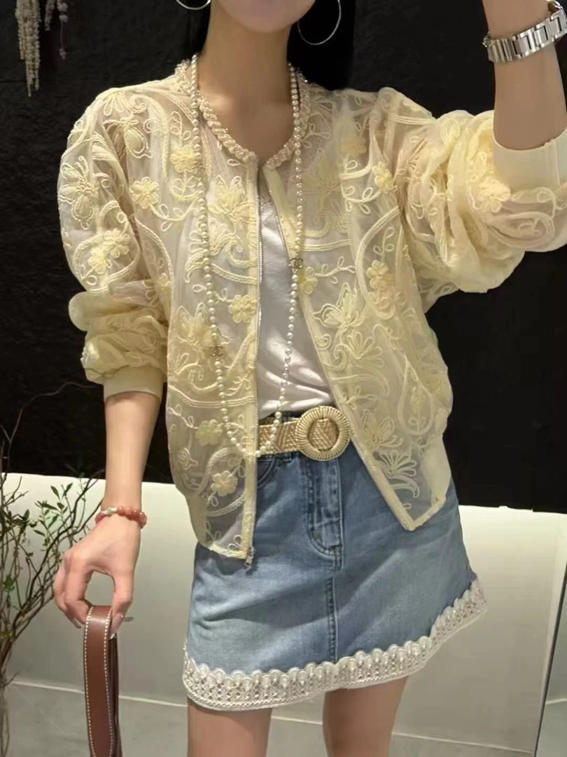 【JINJIN】2025D夏季新款小众设计防晒外套（0953）NO退NO换