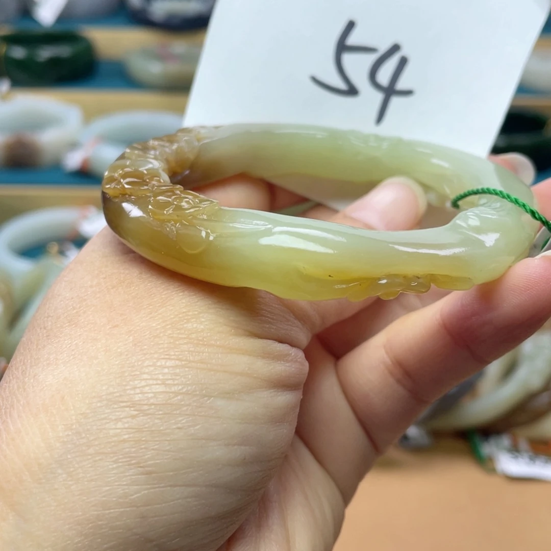 未镶嵌手镯和田玉圈口59