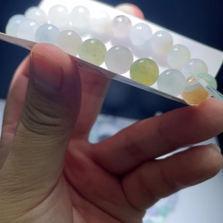 未镶嵌手链翡翠翡翠卡9+