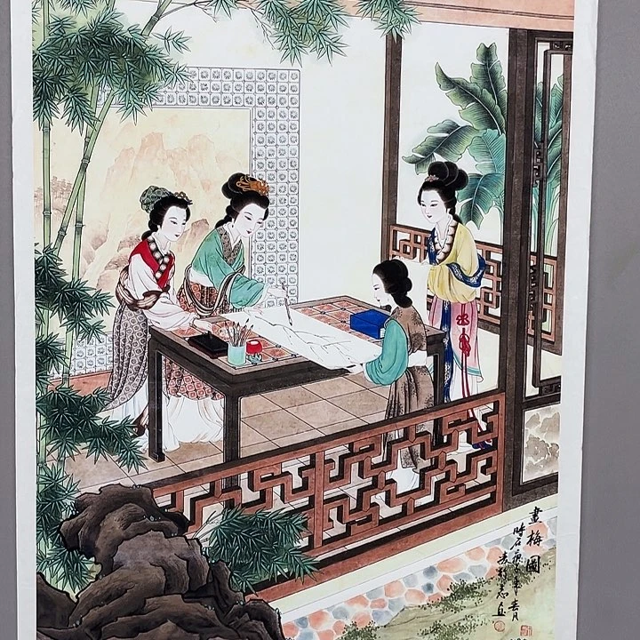 国画纯手绘国画山水画闪购链接