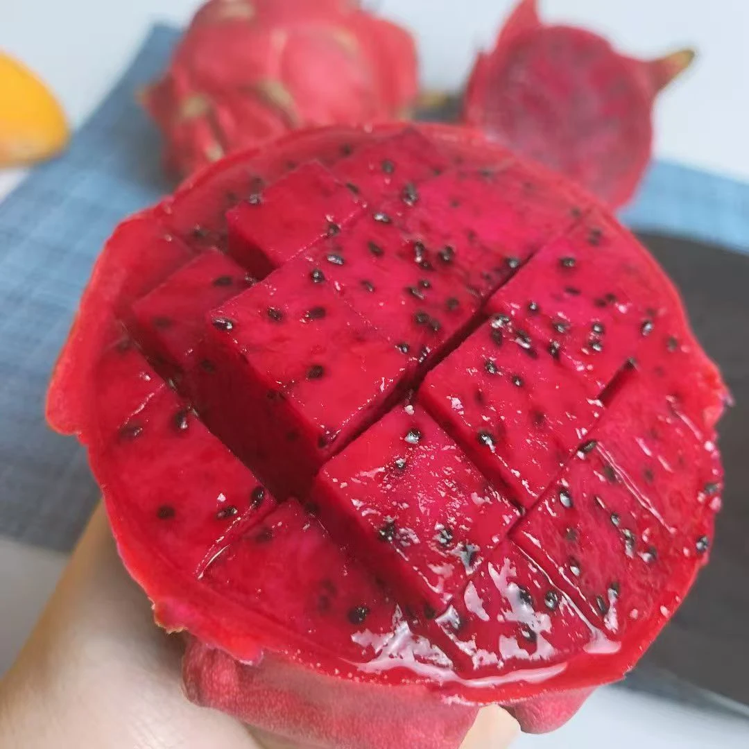 【京东空运】海南金都一号红心火龙果新鲜现采现摘皮薄肉厚当季水果