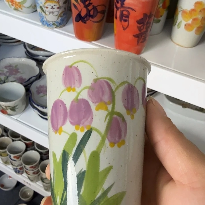 景德镇陶瓷手工手绘可乐杯