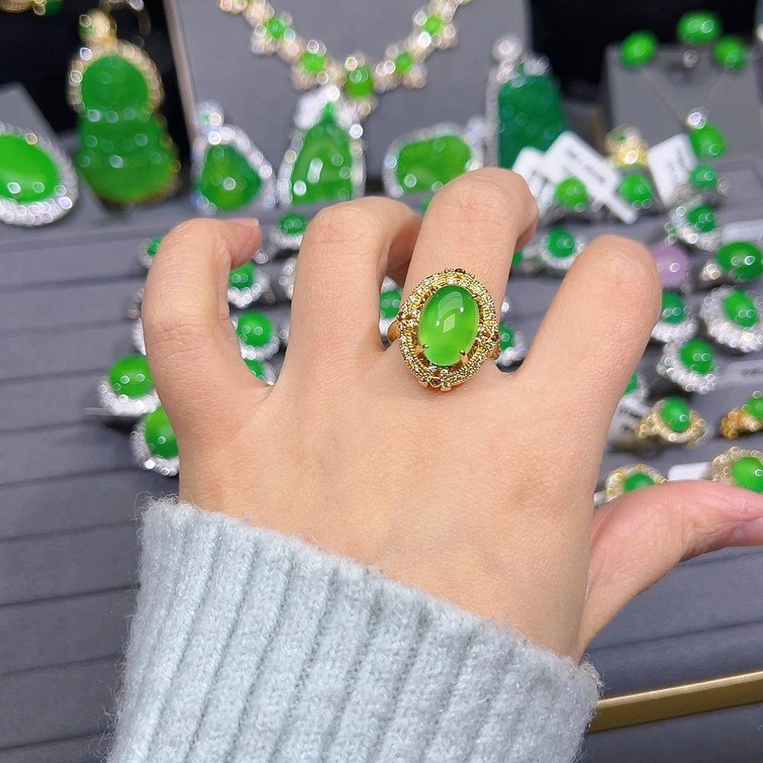 玛瑙/玉髓合金耳钉