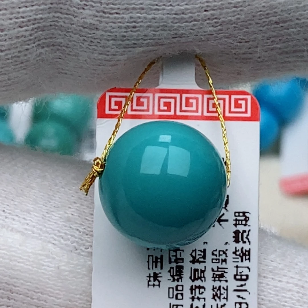 绿松石未镶嵌珠珠