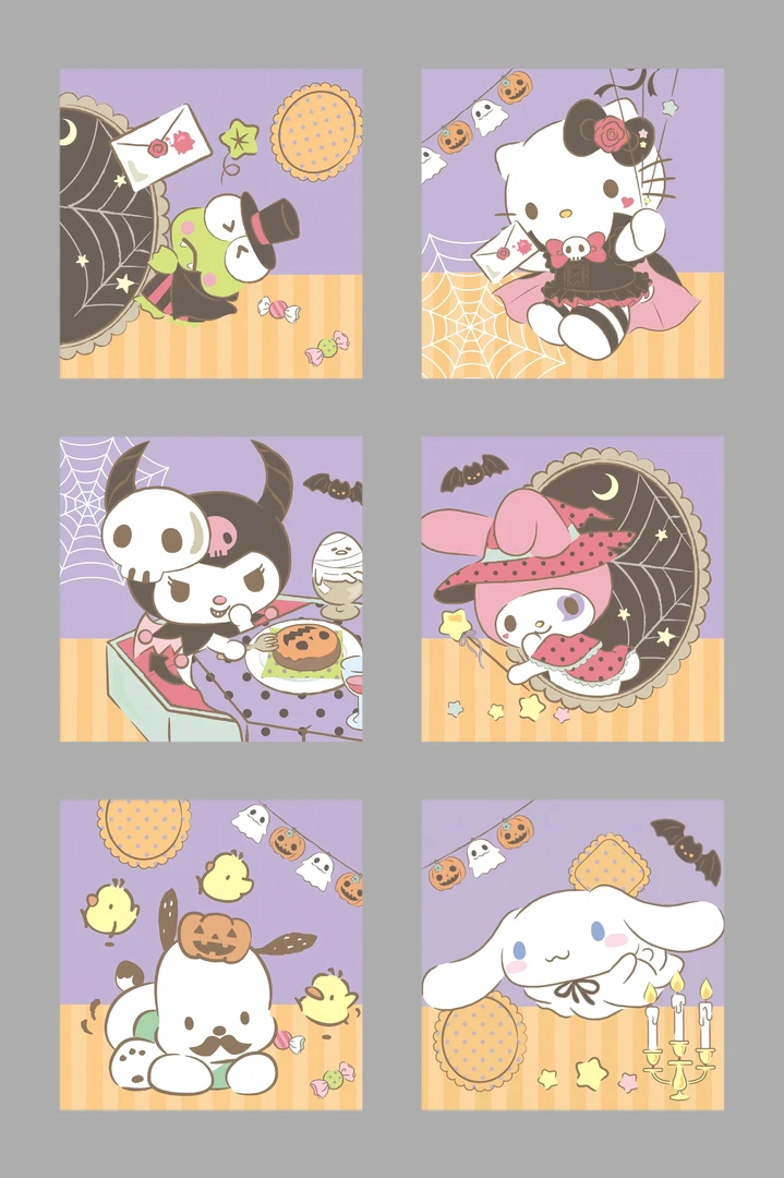 三丽鸥万圣节系列异性徽章