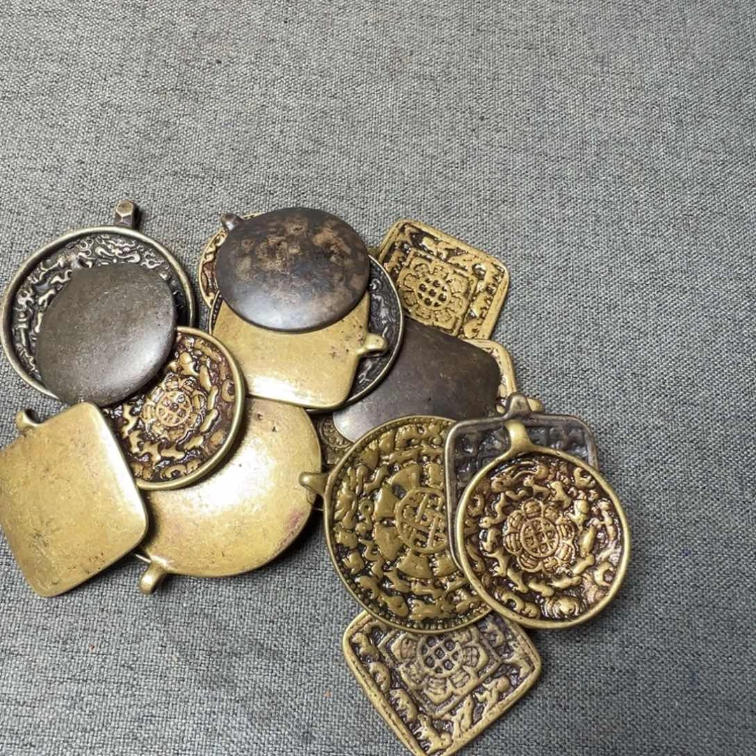 琉璃纯铜合金工艺品随机发货