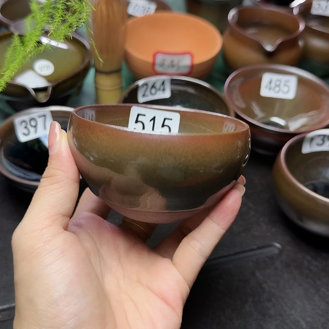 茶盏515 罗莉柴烧手工主人杯