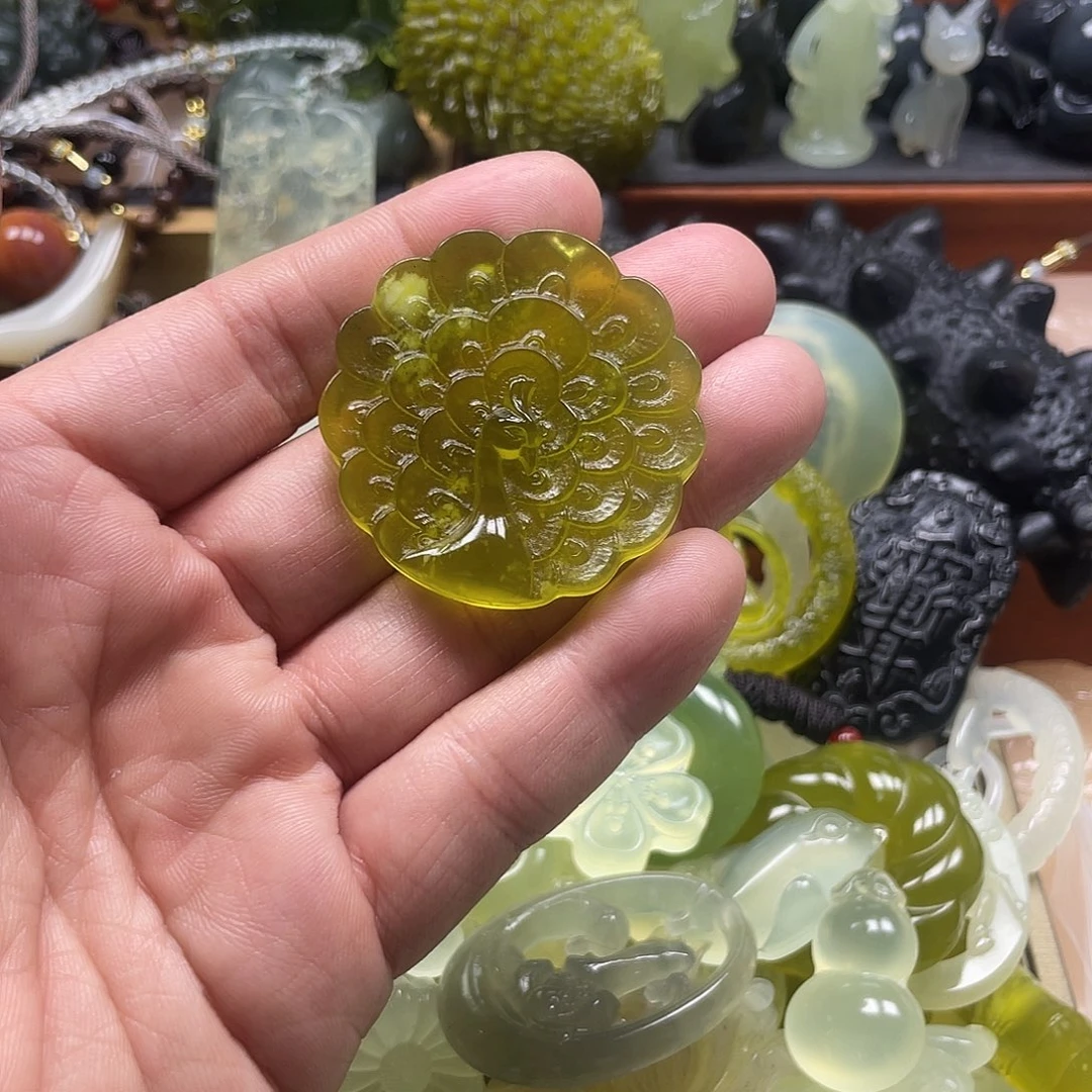 *****蛇纹石玉未镶嵌颈饰