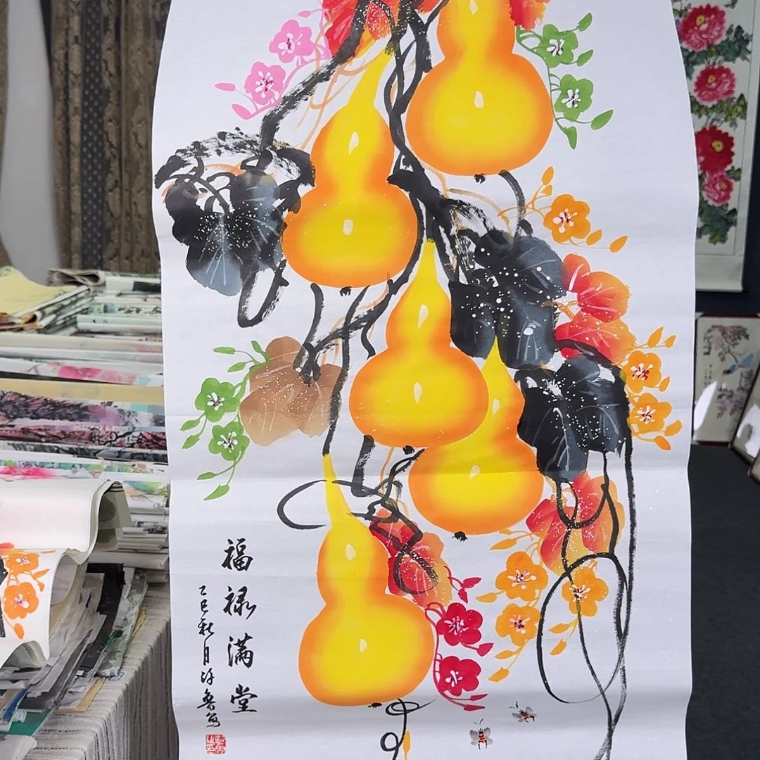 纯手绘的好看作品