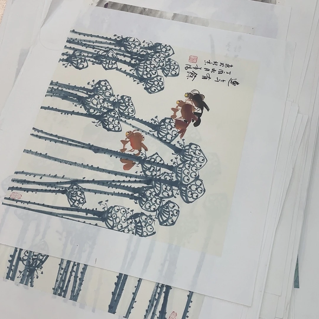 国画纯手绘国画系画