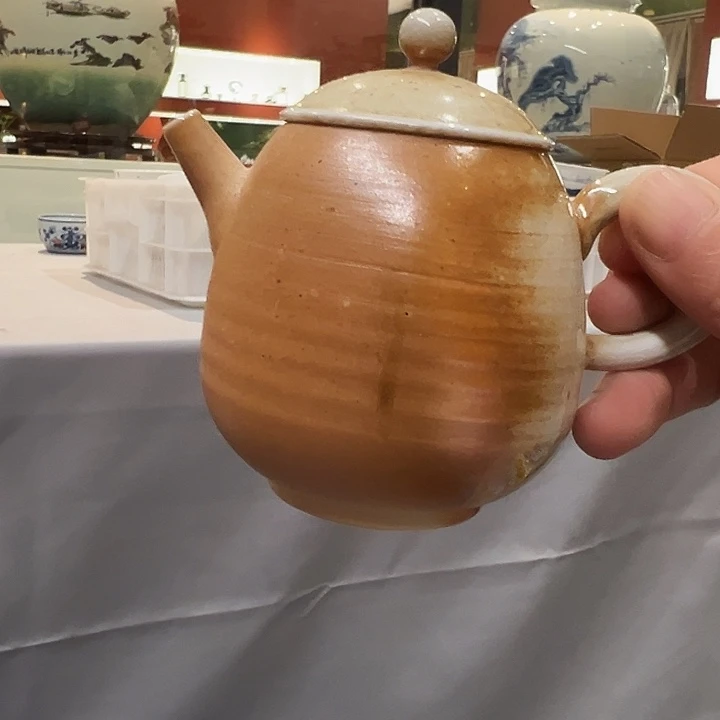 元青拙手柴烧裸烧手工壶