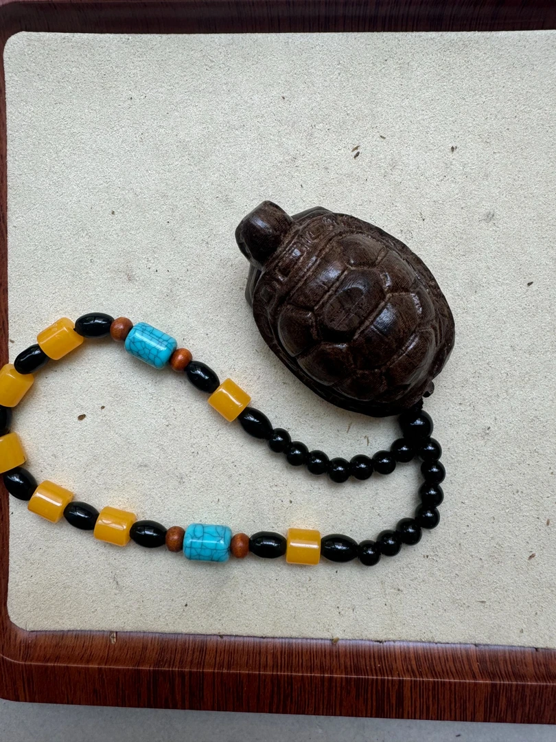 D21海南绝品降真香手把件乌龟