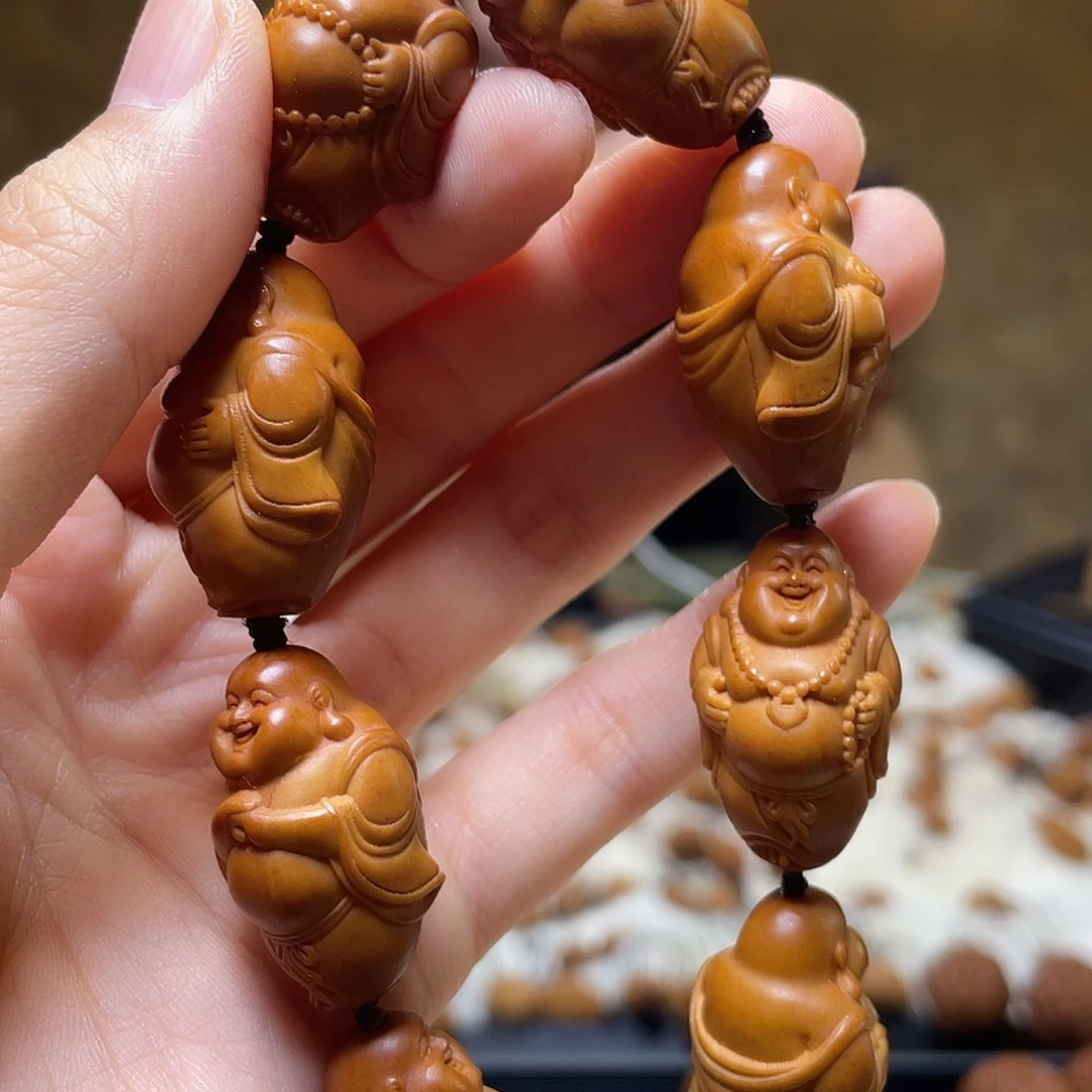 橄榄核手串/手链橄榄核 小金条