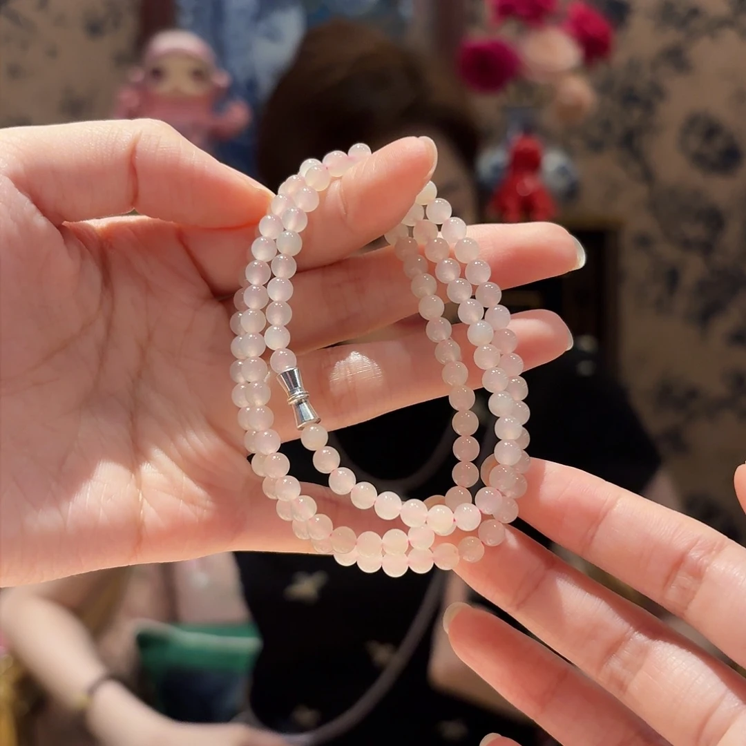 和田玉手串未镶嵌多样性发其一