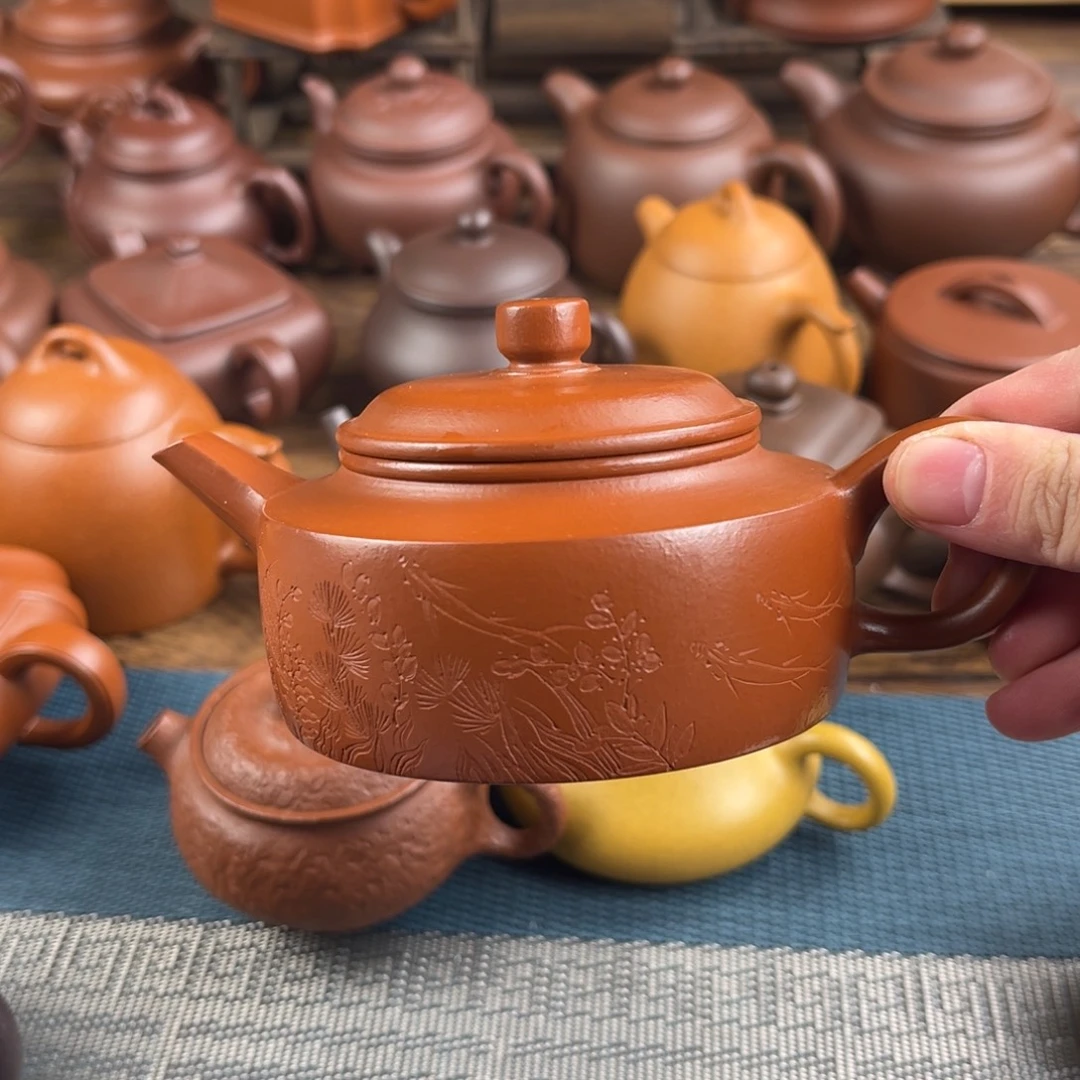 建***胖茶壶紫砂手工制作工艺精湛