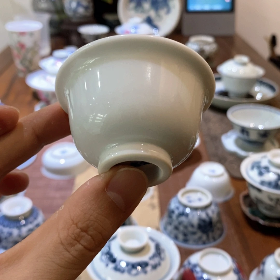 柴窑开播福利景德镇纯手绘茶器