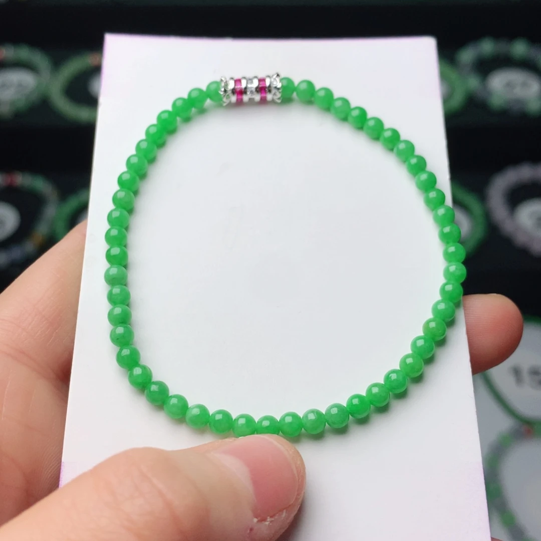 翡翠未镶嵌手链翡翠