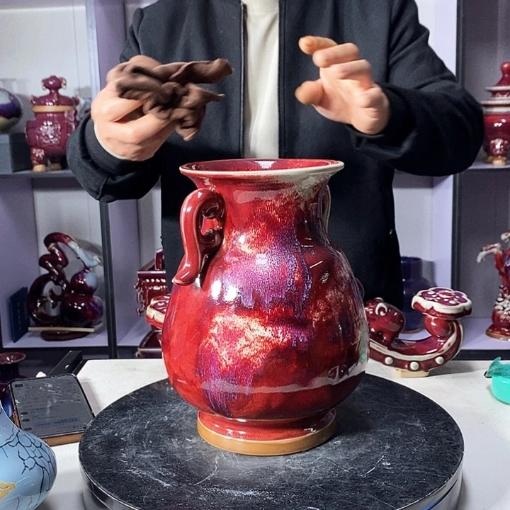 瓷片中国神垕精品钧瓷