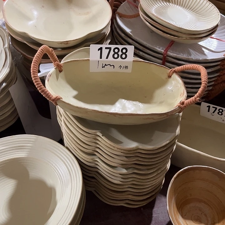 瓷微瑕外贸餐具1788