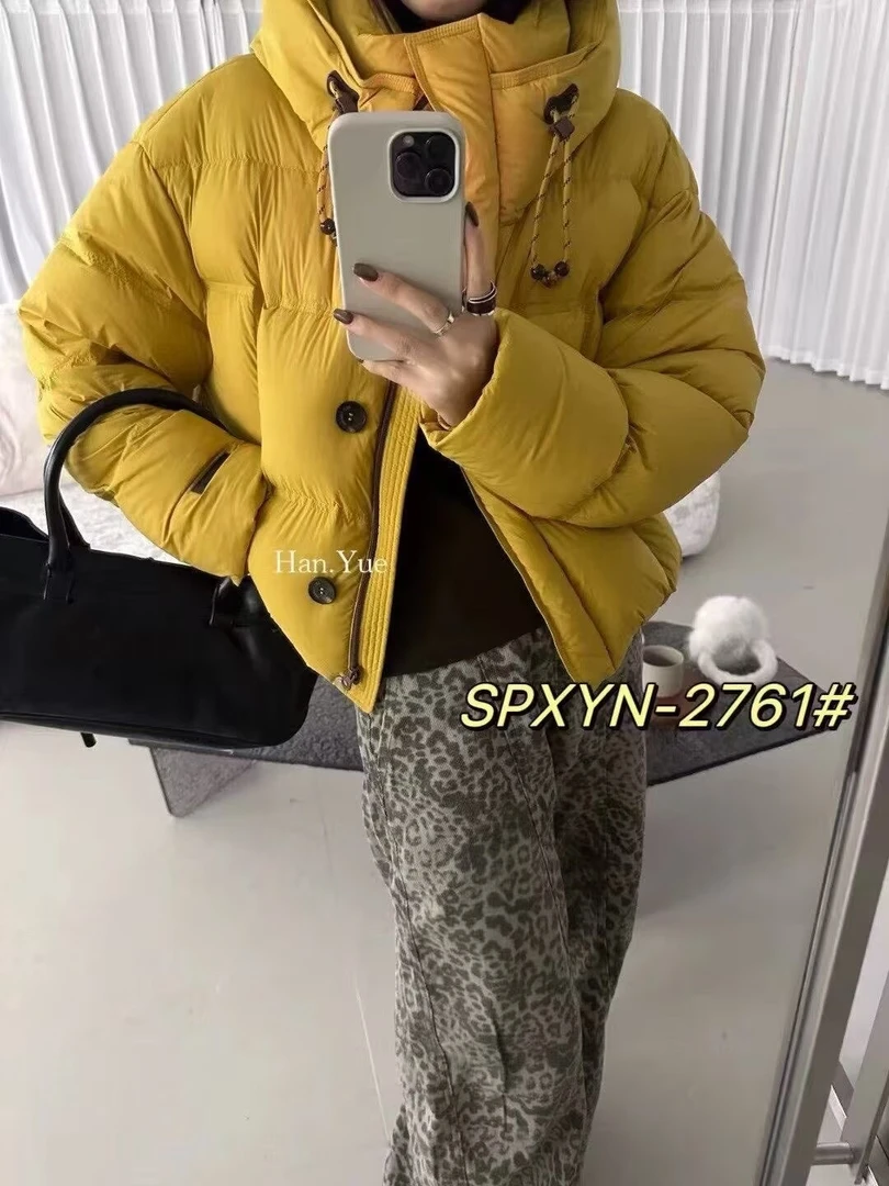 保暖连帽厚款短款常规款棉服棉衣冬季韩版百搭宽松时尚女装休闲