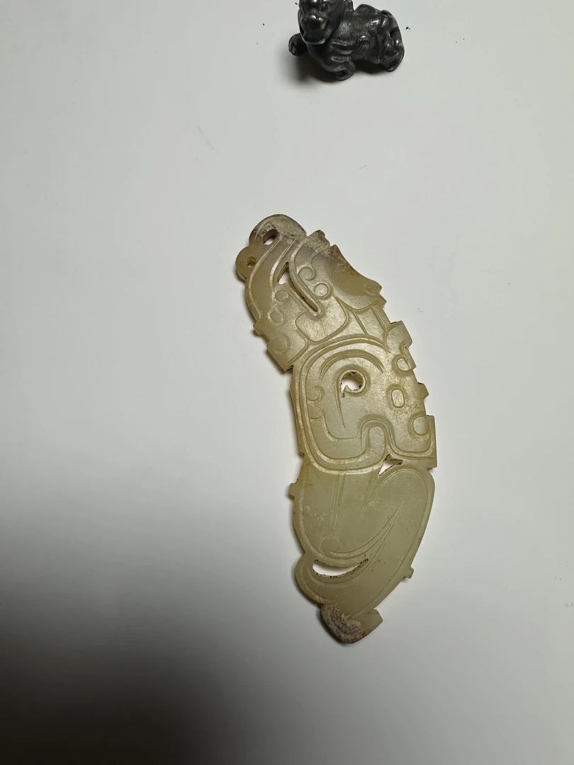 人龙型玉佩，美品