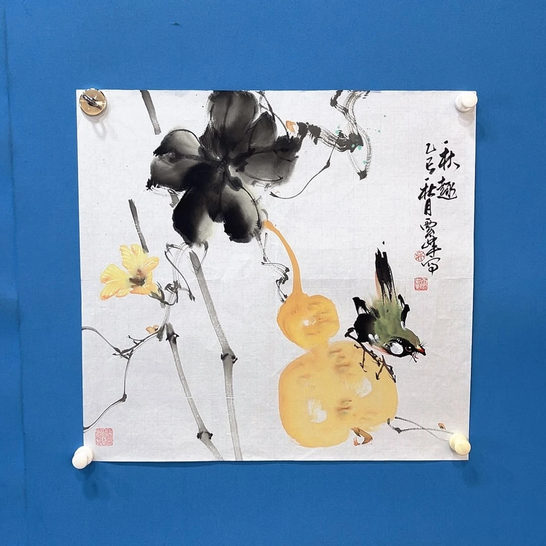 国画国画作品手绘国画