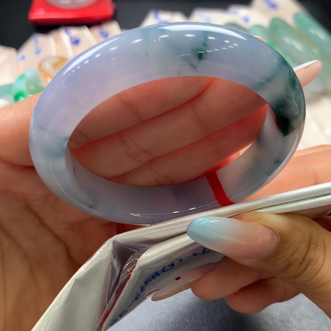 翡翠手镯未镶嵌42号