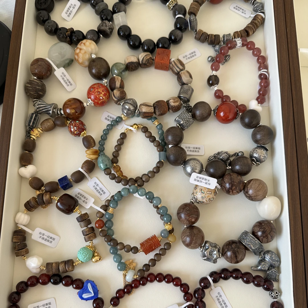 纯手工手串 自选扣号