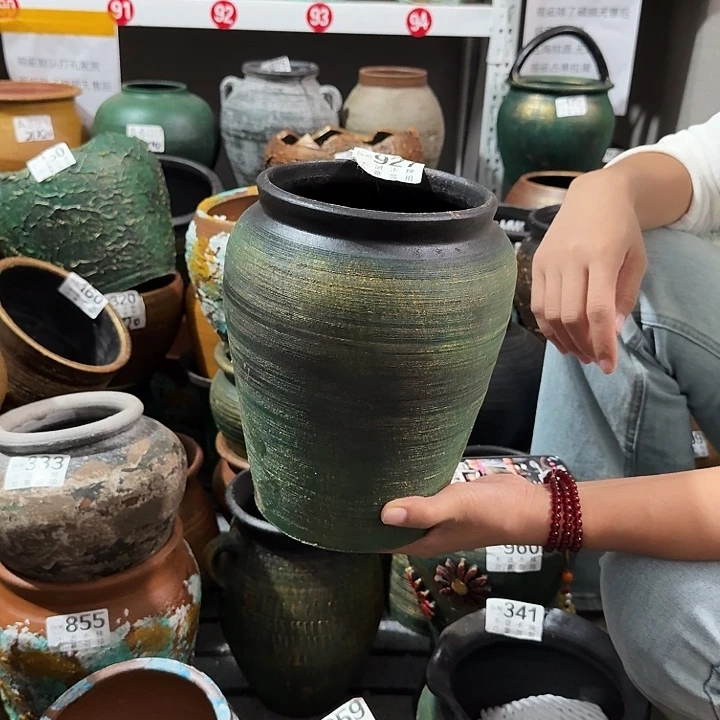 金绿坛子927高度23口径15