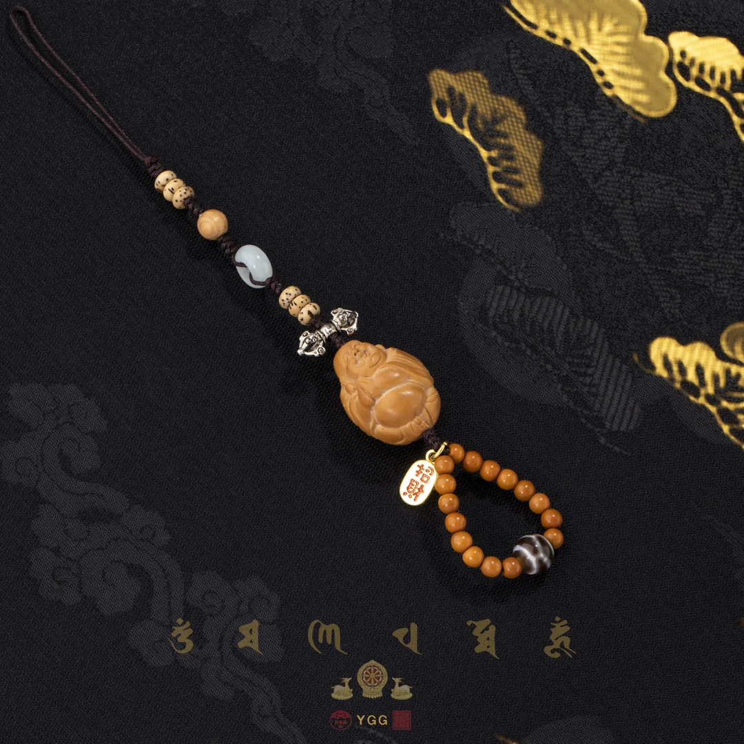 员格格/橄榄核弥勒F挂件/WPBN10(多样性发)