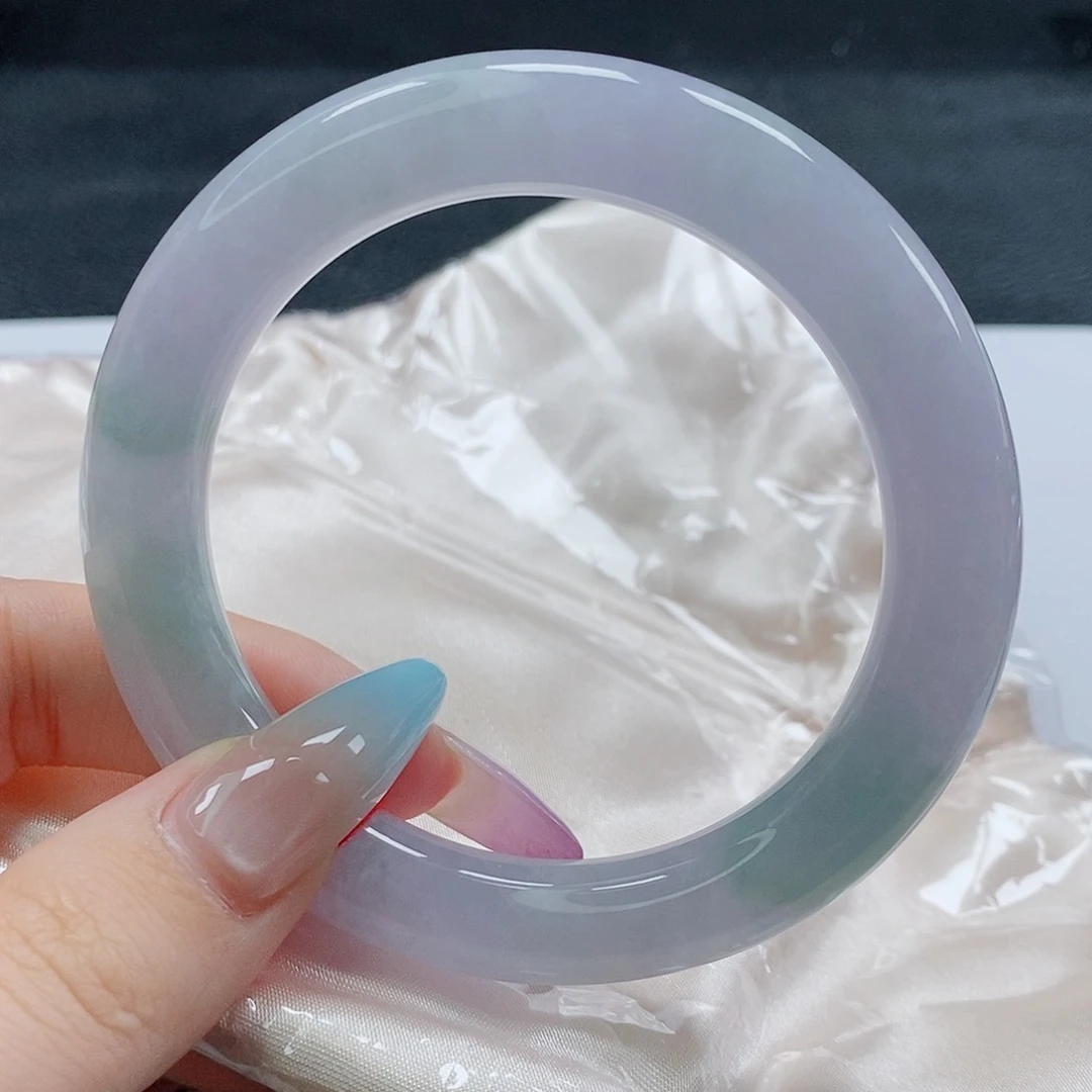【闪购商品】未镶嵌手镯（圆镯）翡翠428号