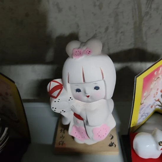 向***阳吸管款水晶玻璃娃娃