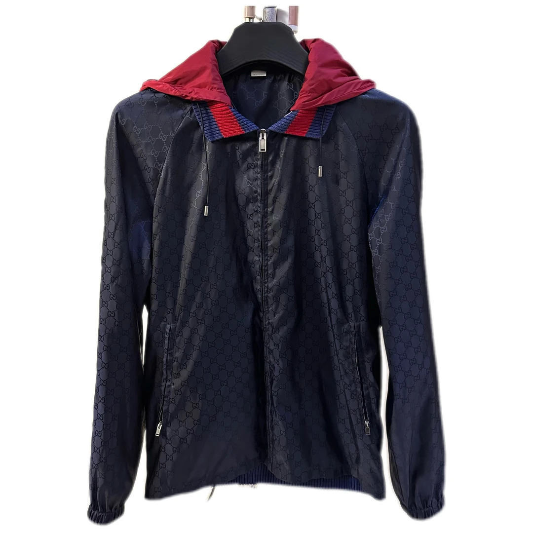 99新 GUCCI/古驰 古驰内里双满印拼接外套 50 码 0461