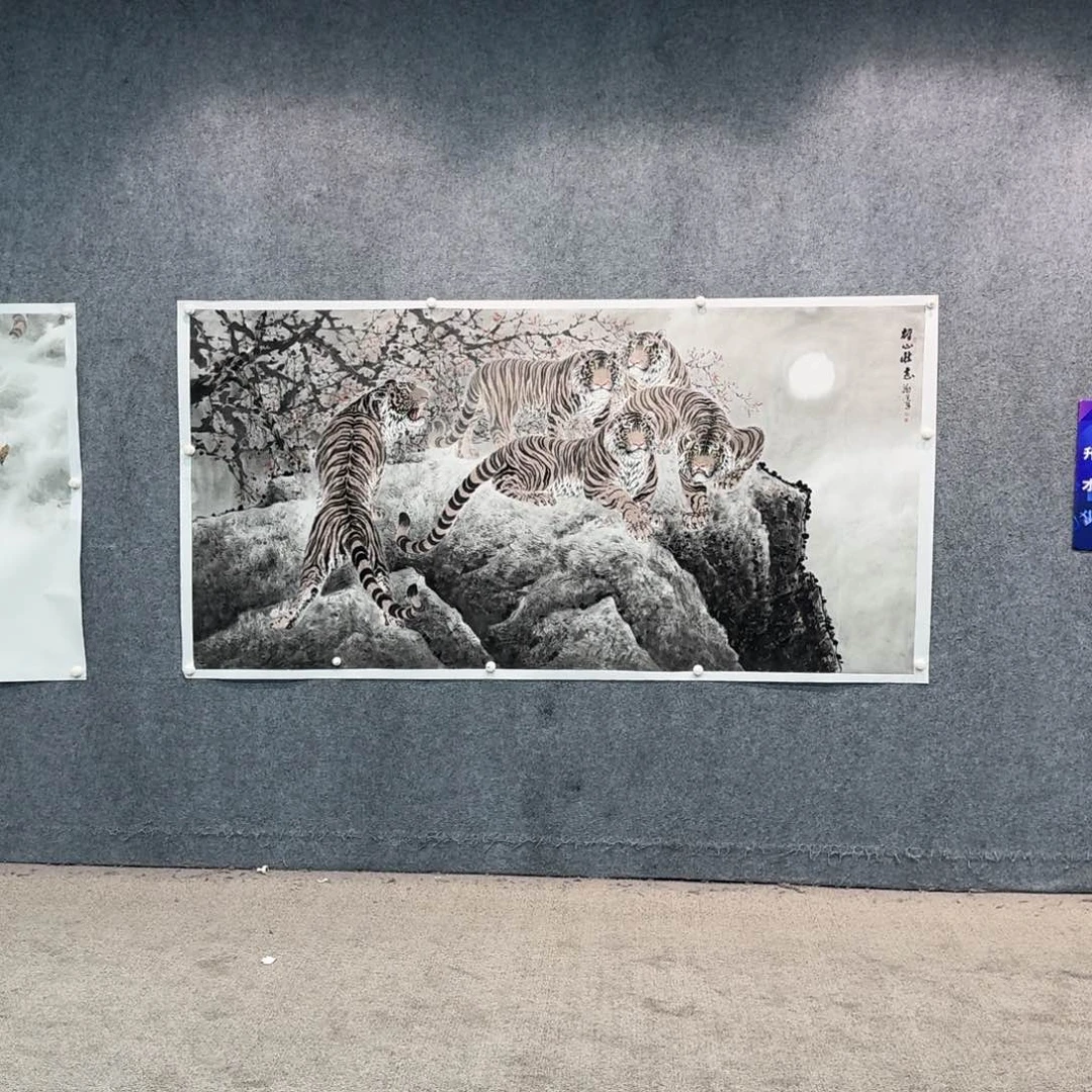国画国画作品WJS 老师