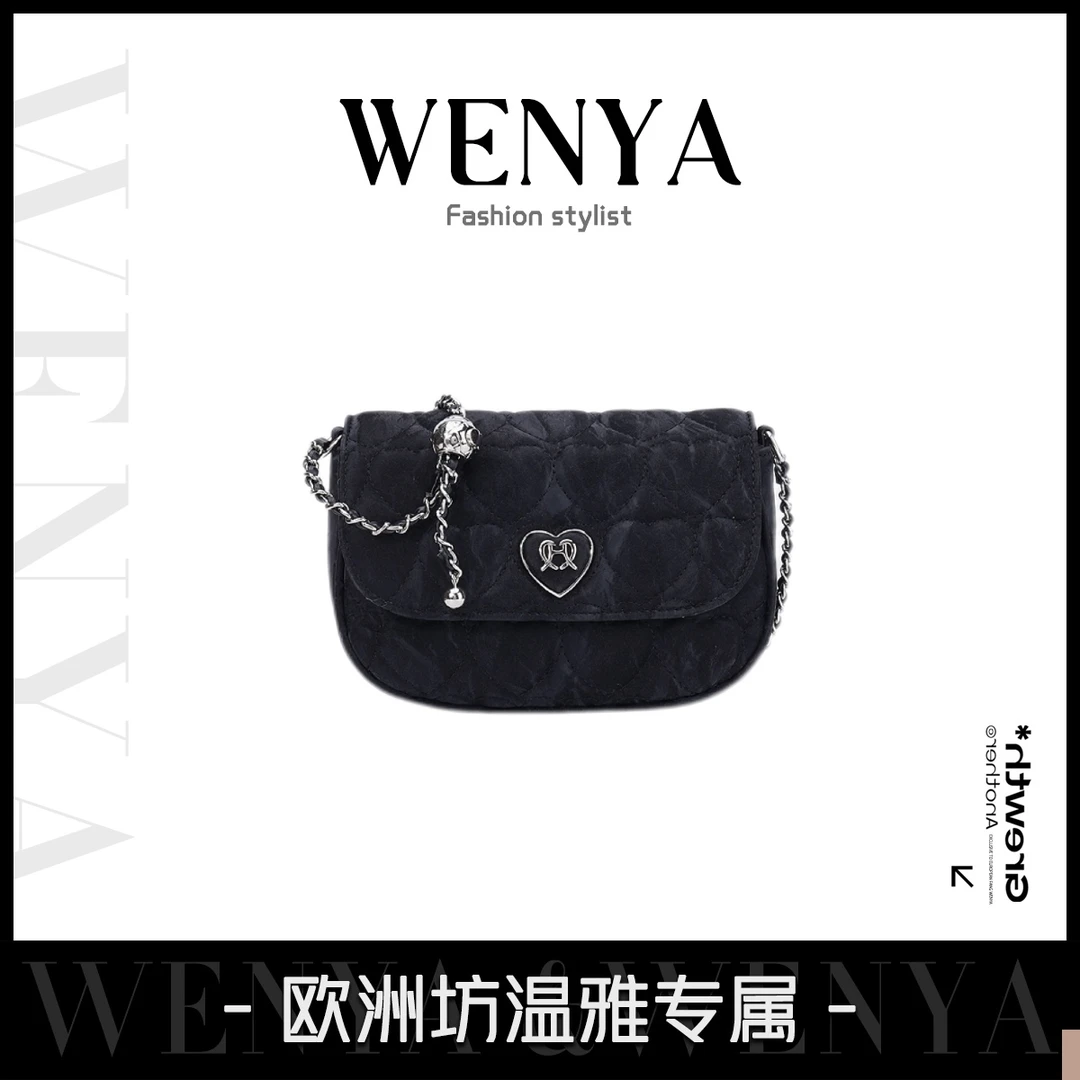 【温雅专属】2025新款时尚百搭手提包1190黑色